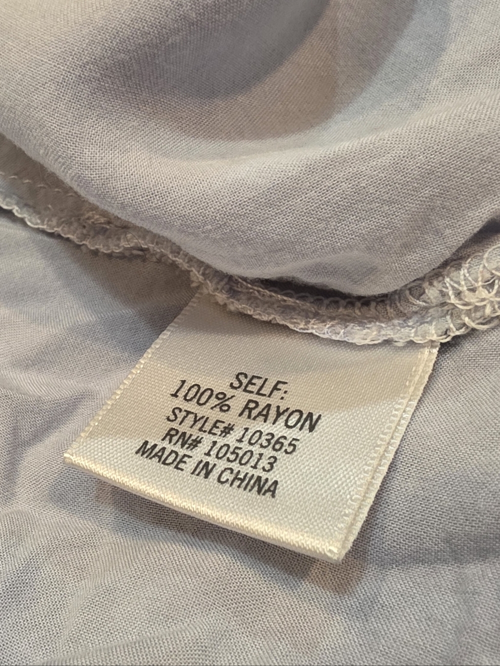 Blue Rain Light Blue Embroidered Open Kimono/Duster Size Small - Picture 3 of 11